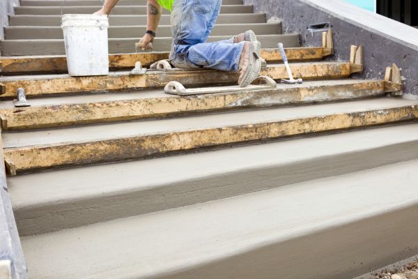Concrete Steps Pouring in Littleton