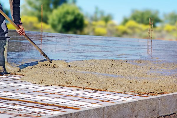 Cement Slab Laying in Littleton