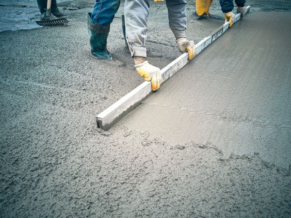 Cement Slab Installation in Littleton