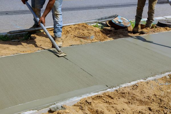Cement Pathway Installation in Littleton