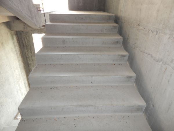 Poured Stair Construction in Littleton