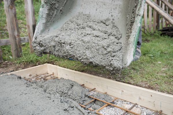 Yard Concrete Pouring in Littleton