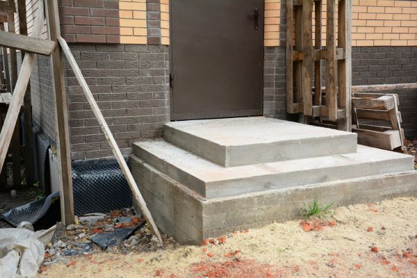 Cement Steps Construction in Littleton